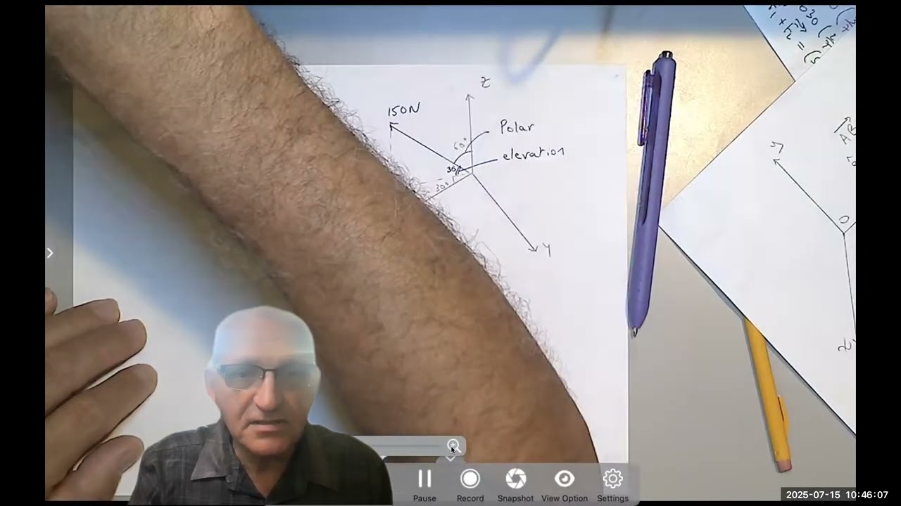 3D Force Vectors Made Easy: Projections, Components, and Angles in Statics