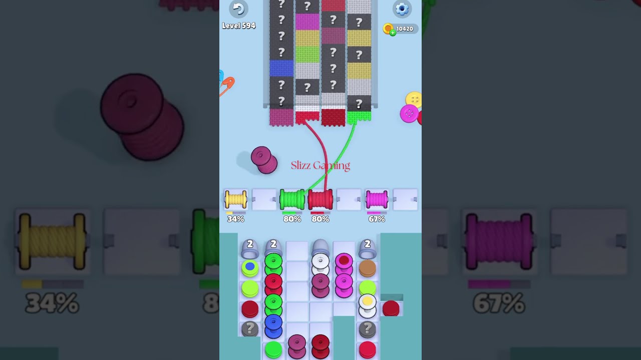 Knit Out - Level 594 Solution