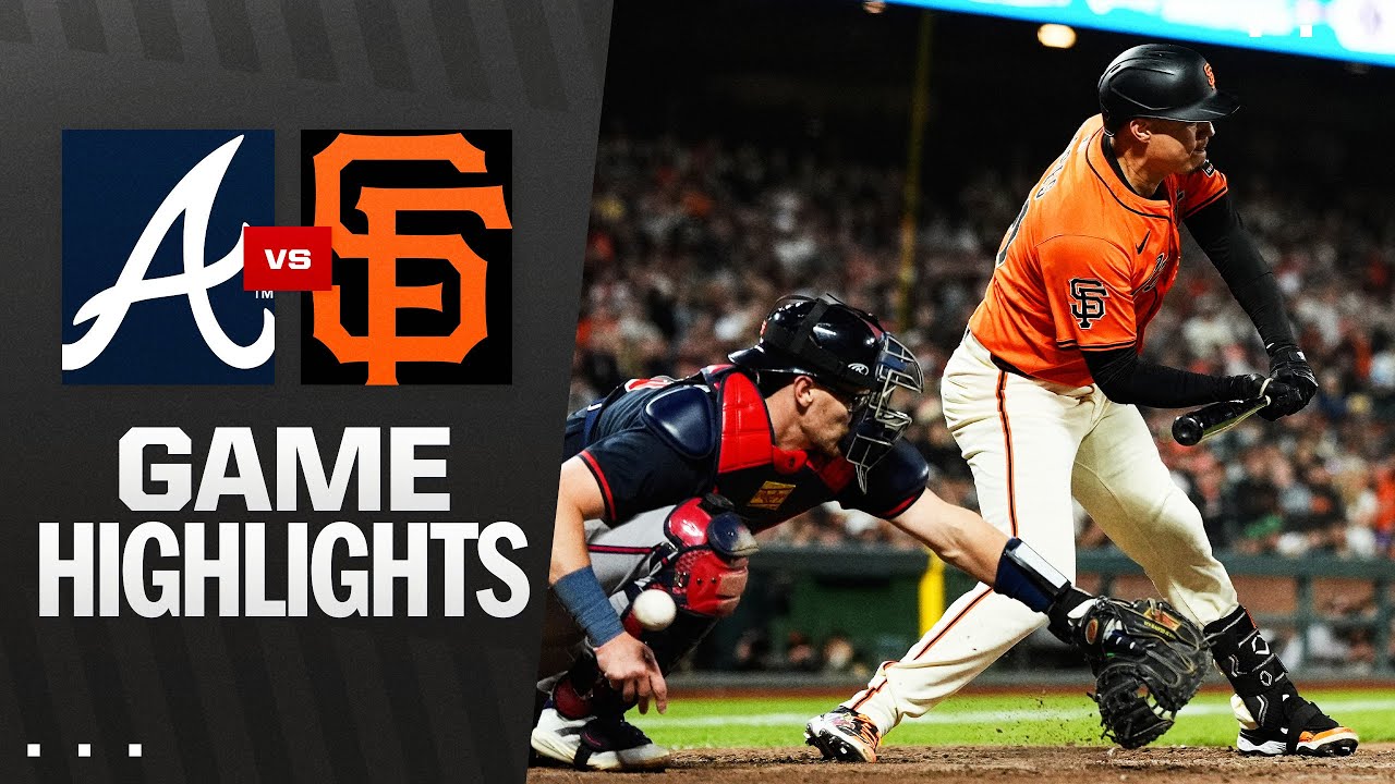 Braves vs. Giants Game Highlights (6/6/25) | MLB Highlights