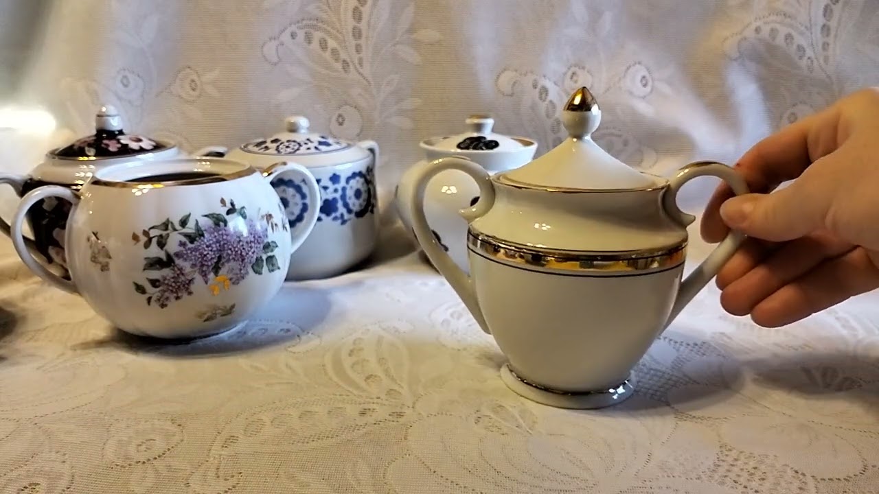Сахарницы, которые убираю в коробку. Лфз. Вербилки. Дулево. Барановка.Артемовский фарфор