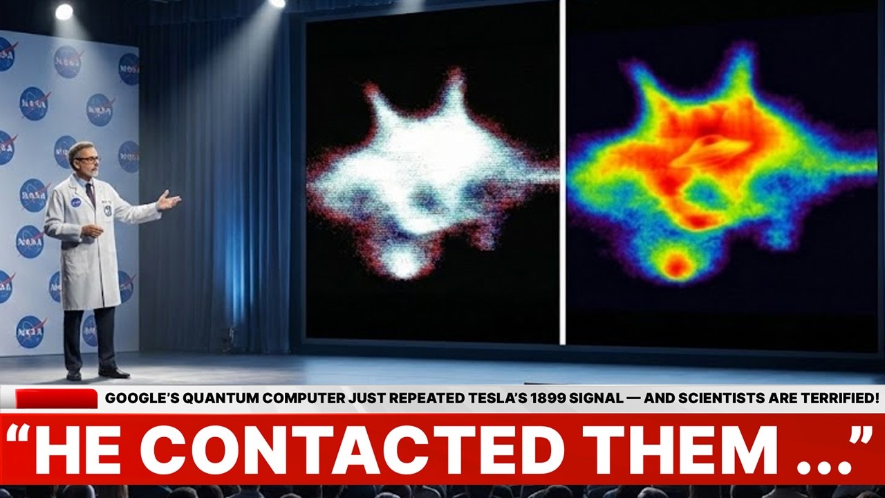 Google’s Quantum Computer Just Repeated Tesla’s 1899 Signal — And Scientists Are Terrified!