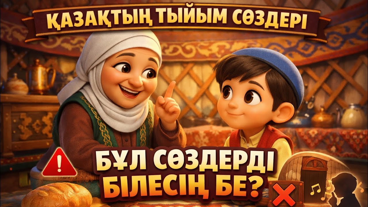 Қазақтың тыйым сөздері мен ырымдары | Ұмытылып бара жатқан дәстүр