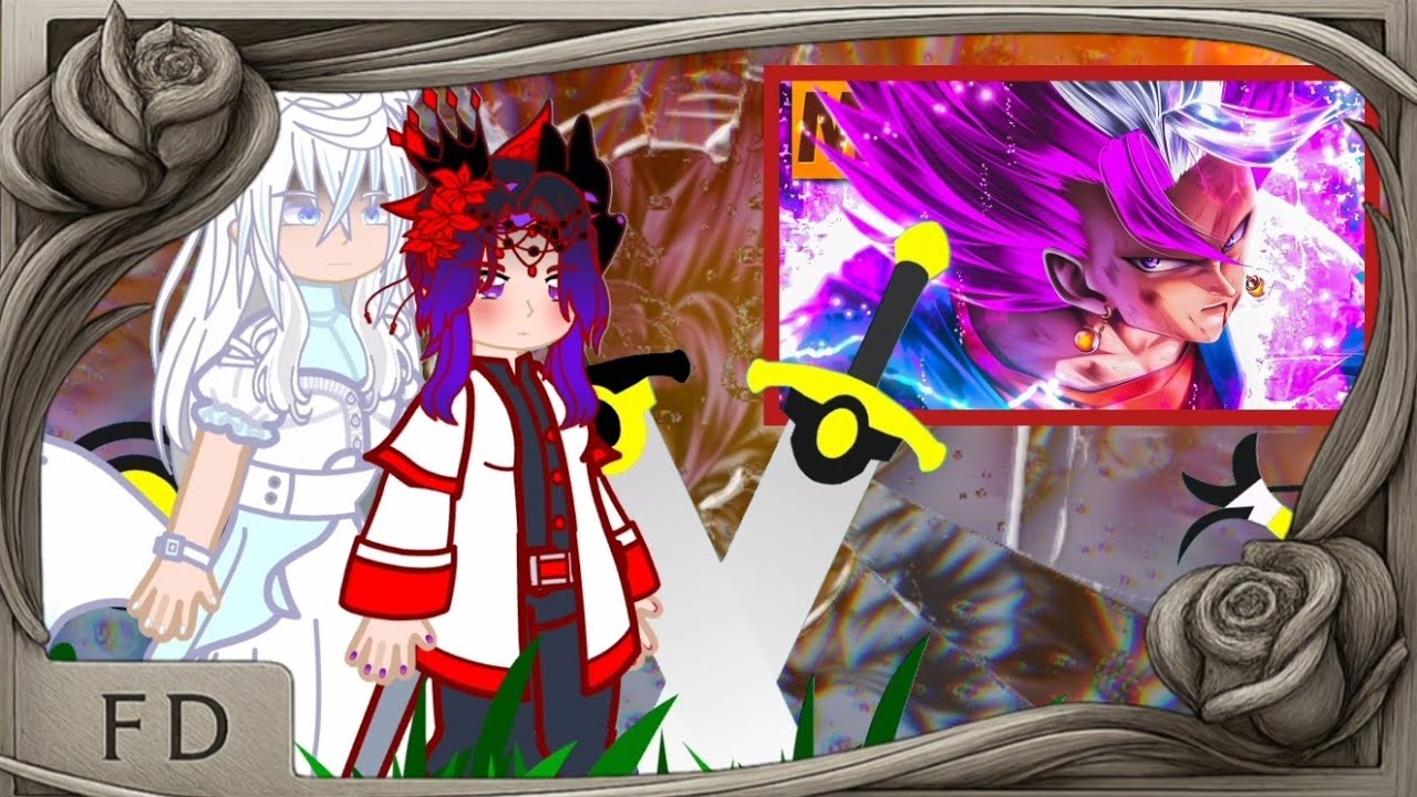 (Hashiras+Lv2 Cheat) reagindo ao rap do Ultra Vegetto [Mhrap] Tomioka=Vegeta/Flio=Goku gacha nébula