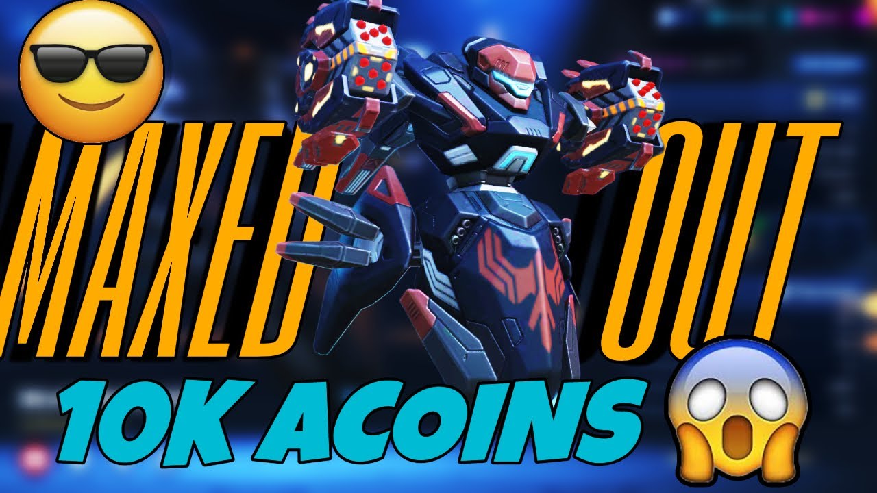 I maxed out my Deathwalker 😱|Spent 10k Acoins ☠️|Gameplay 🔥|Mech Arena Robot Showdown ☠️