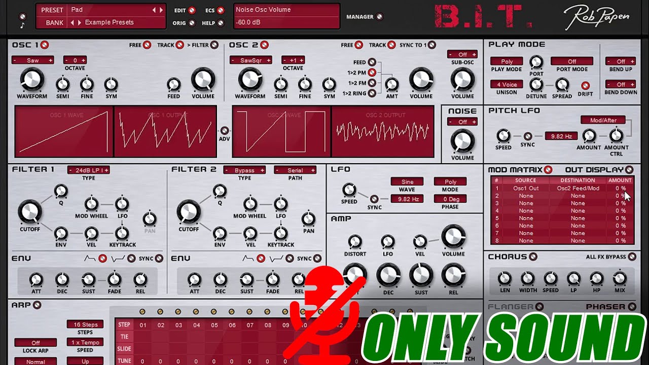 Rob Papen - B.I.T. [Demo][Only sound]