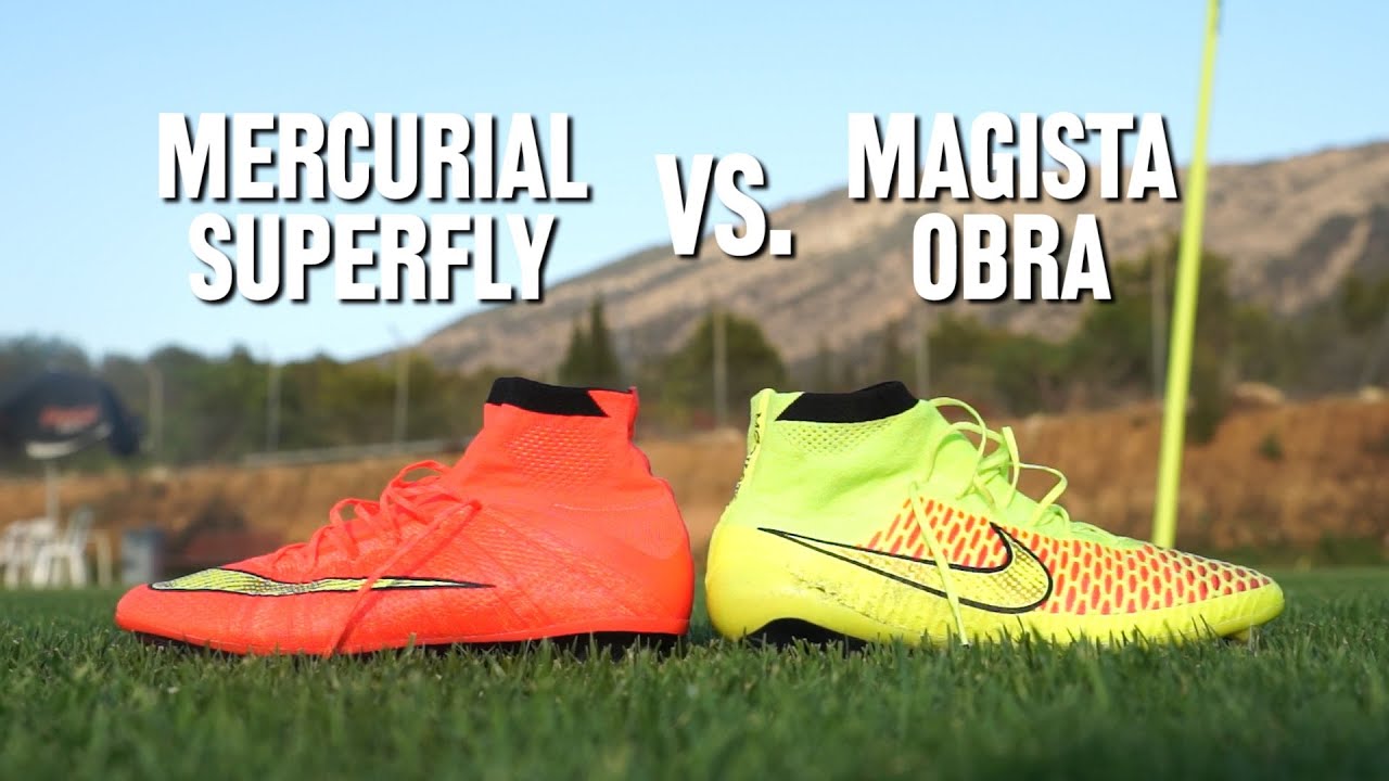 Comparativa Nike: Magista Obra vs Mercurial Superfly