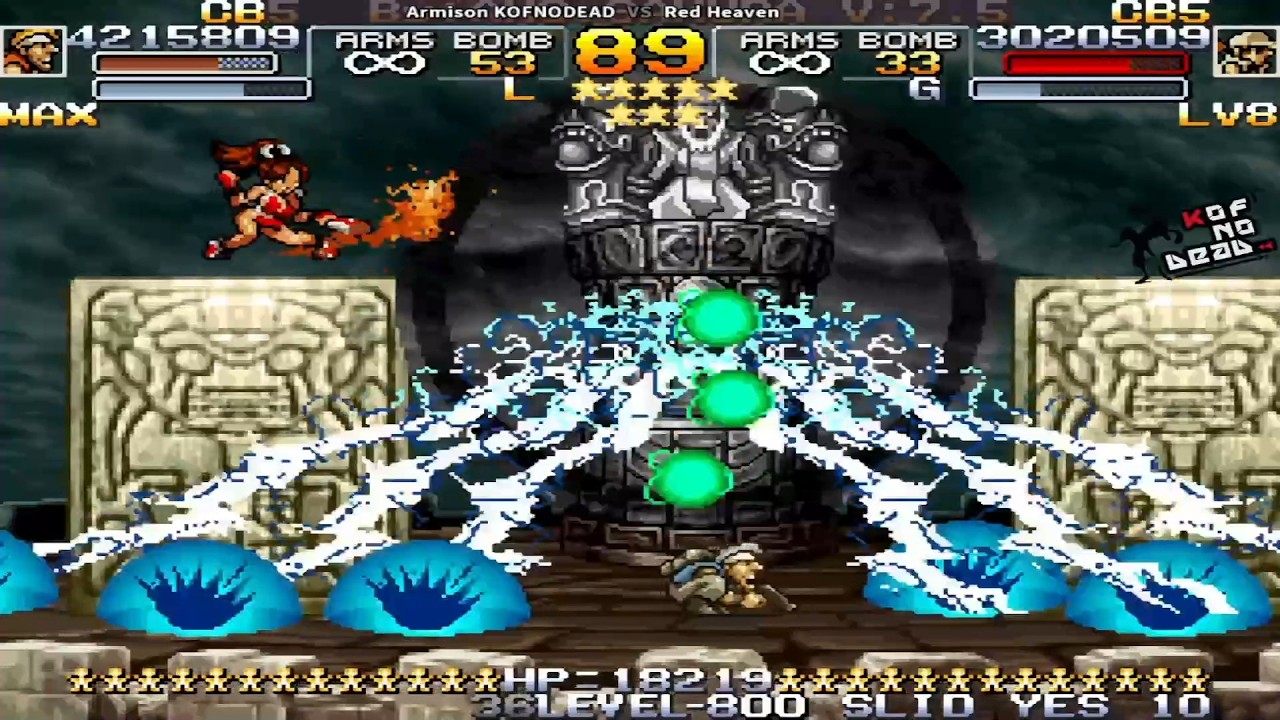 Metal Slug 5 Legend unlimited level 8 modo Dios #kofnodead #arcade #metalslug5 #fightcade #games