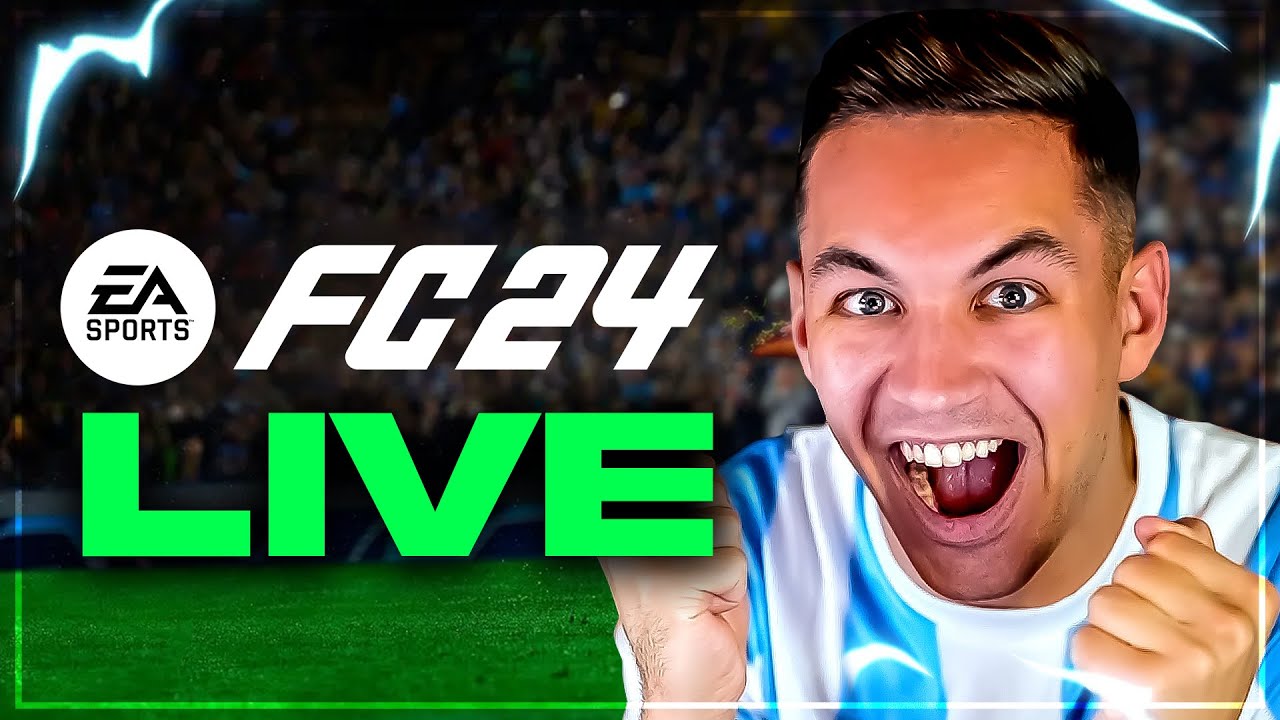 LIVE FC24 - PACKS, DRAFTS, TIRAGE AU SORT 11 JEUX FC24 !