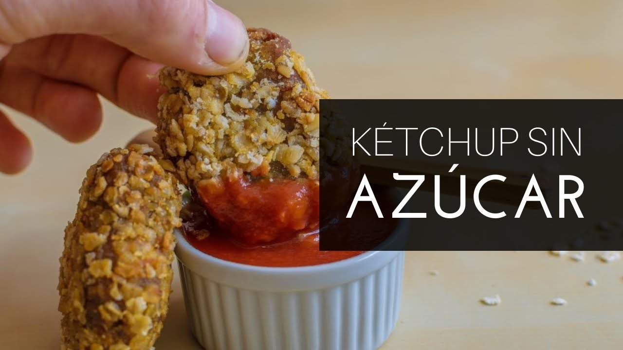 Hacer KÉTCHUP CASERO FÁCIL (Sin Azúcar) - Receta Salsa Kétchup Saludable