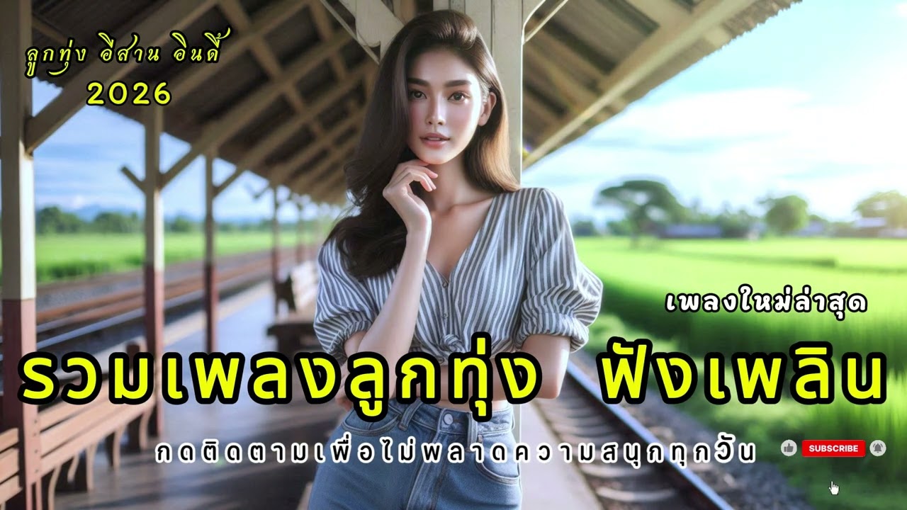 เพลงลูกทุ่งเพราะๆ 2026  คนไกลบ้าน ฟังเพลิน ฟังสบาย ในวันทำงาน เพลงใหม่ล่าสุด เติมกำลังใจ