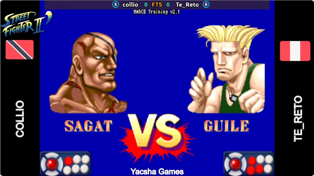 Сагат топ против Гайла топ! Коллио (Тобаго) против ТеРето (Перу) Street Fighter 2 Champion Editio...