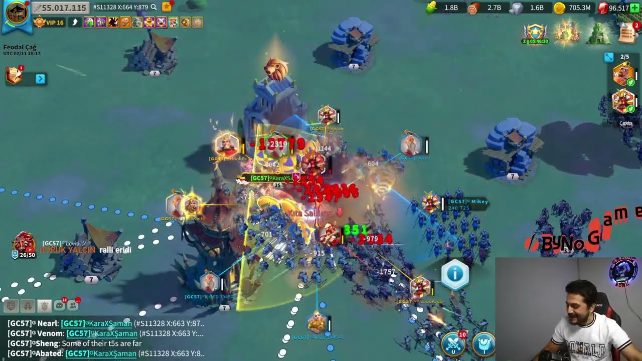 4 YIL SONRA KVK 1 OYNUYORUZ ! RAKİPLERİMİZ KULAĞIMIZI &Ccedil;INLATIYOR !  - Rise of Kingdoms