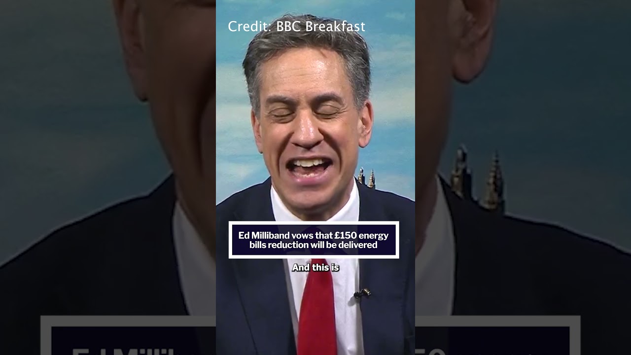 BREAKING: Ed Miliband is grilled over his promise to slash energy bills by &pound;150