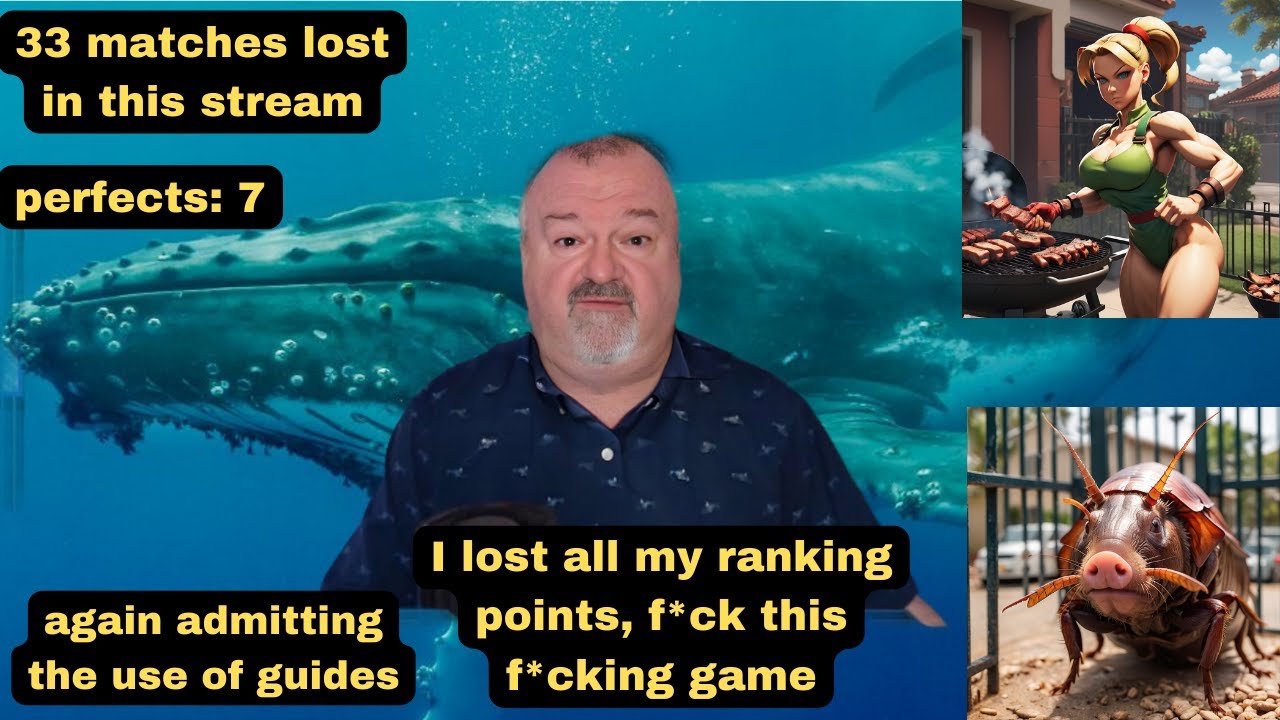 DsP--admitting the use of guides--porchetto burnell perfected 7 times & losing rank points in SF6