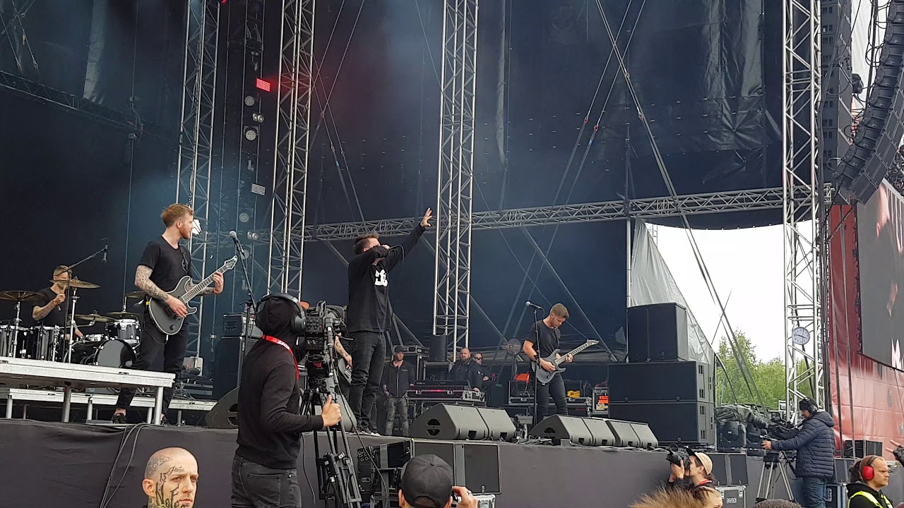Adept  -  dark clouds Live Rockfest hyvinkää Finland 2018