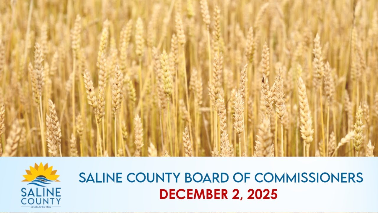Saline County Commission Meeting - December 2, 2025