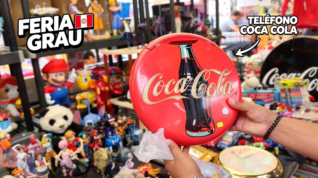 NUNCA LO HABIA VISTO 😱 La Feria GRAU es lo mejor de Lima 🇵🇪