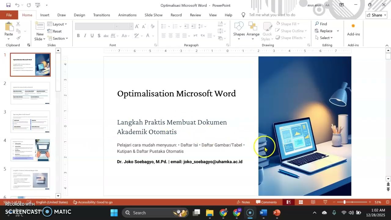 Stop Siksa Diri! Kuasai Microsoft Word untuk Skripsi, Tesis, & Disertasi (Berhenti Revisi Format!)