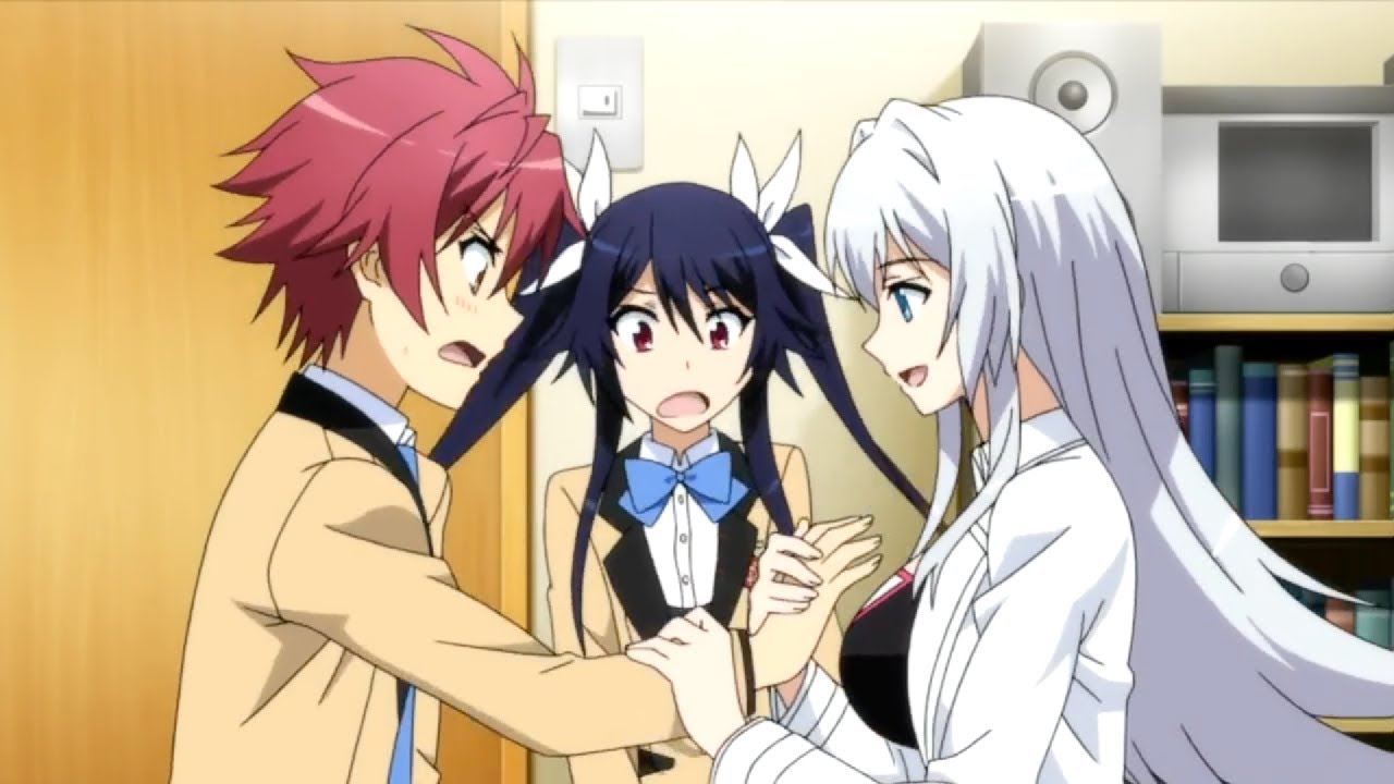 When A Beautiful White Hair Girl Suddenly Appeared And Wants You To Feel Her Love