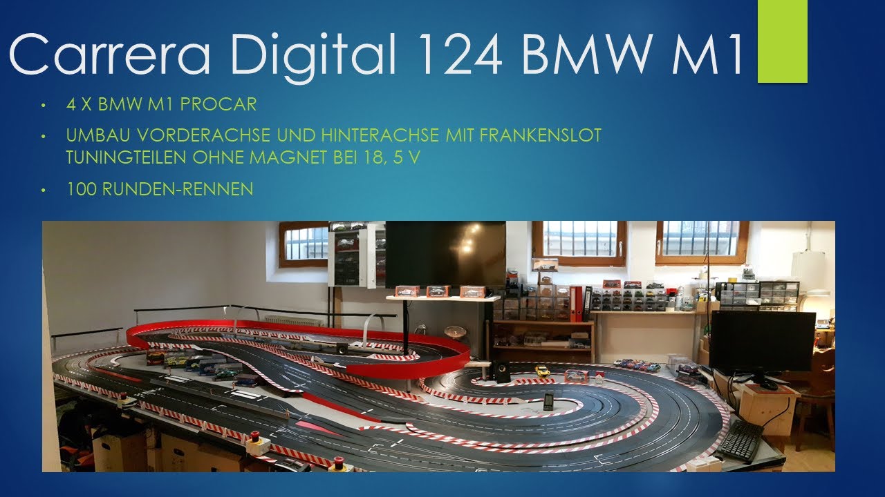 Carrera Digital 124 BMW M1 ProCar - Rennen / Race