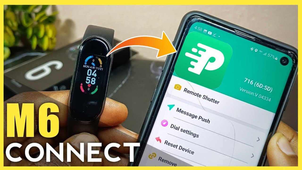 How To CONNECT M6 Smartband | Tutorial | English