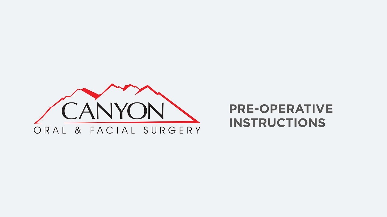 Instructions for Pre-Operative Care in Las Vegas, NV