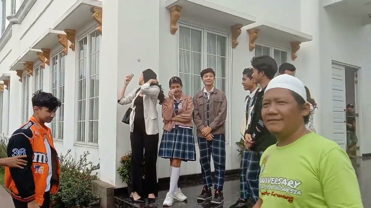 Perpisahan Salma dan fatir dengan magic 5