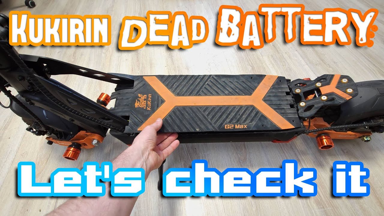 Kukirin kugoo G2 Max not working Damaged battery Let's open battery check why