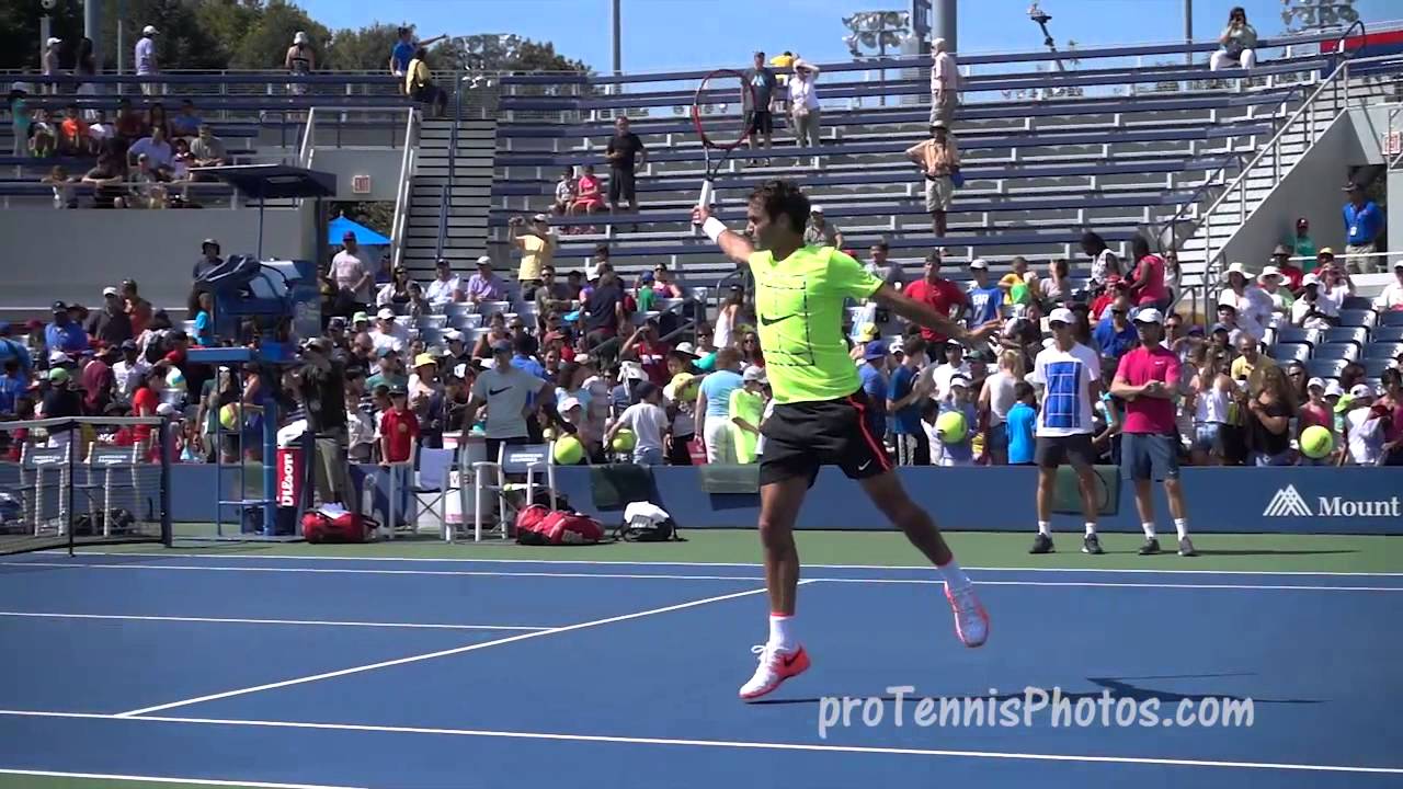 Roger Federer Slow Motion