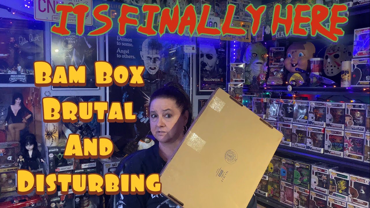 Unboxing Brutal and Disturbing from Bam Box Horror