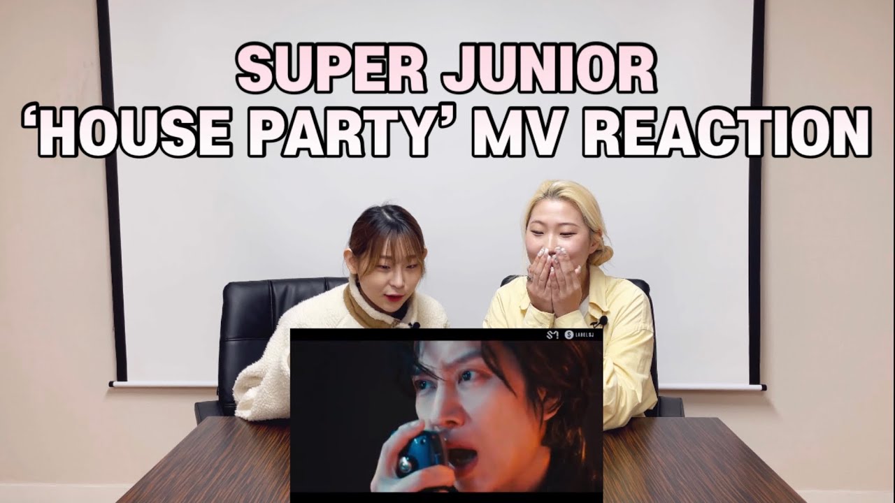 [ENG SUB] SUPER JUNIOR 슈퍼주니어 'House Party' MV Reaction l 아트플래닛 뮤직비디오 리액션
