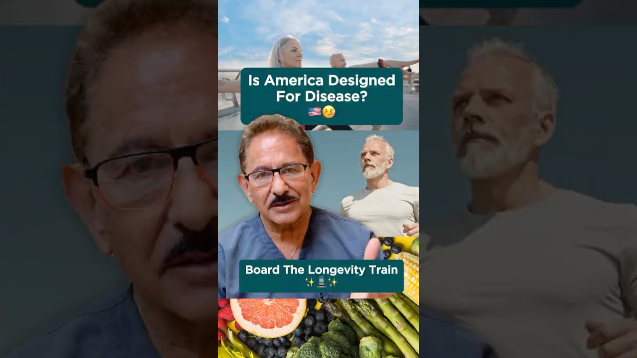 Is America designed for disease? #health #lifestyle #america #diet #reels #shorts #longevity #usa