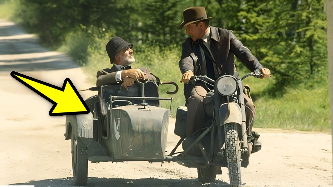 20 Weird Facts About Indiana Jones’ WWII Escape Motorcycle