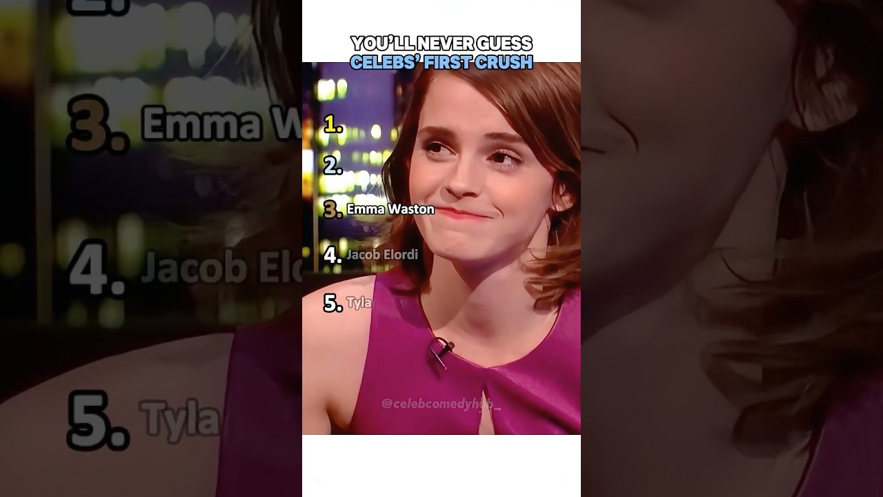 You’ll NEVER Guess Celebs’ First Crush