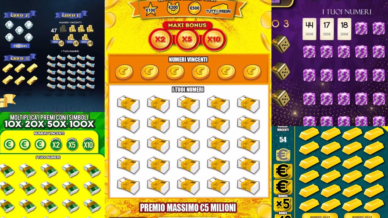 Ho provato tutti gratta e vinci 20€🤑vediamo quanto vincerò💸 Gratta e vinci / scratch and win online💸