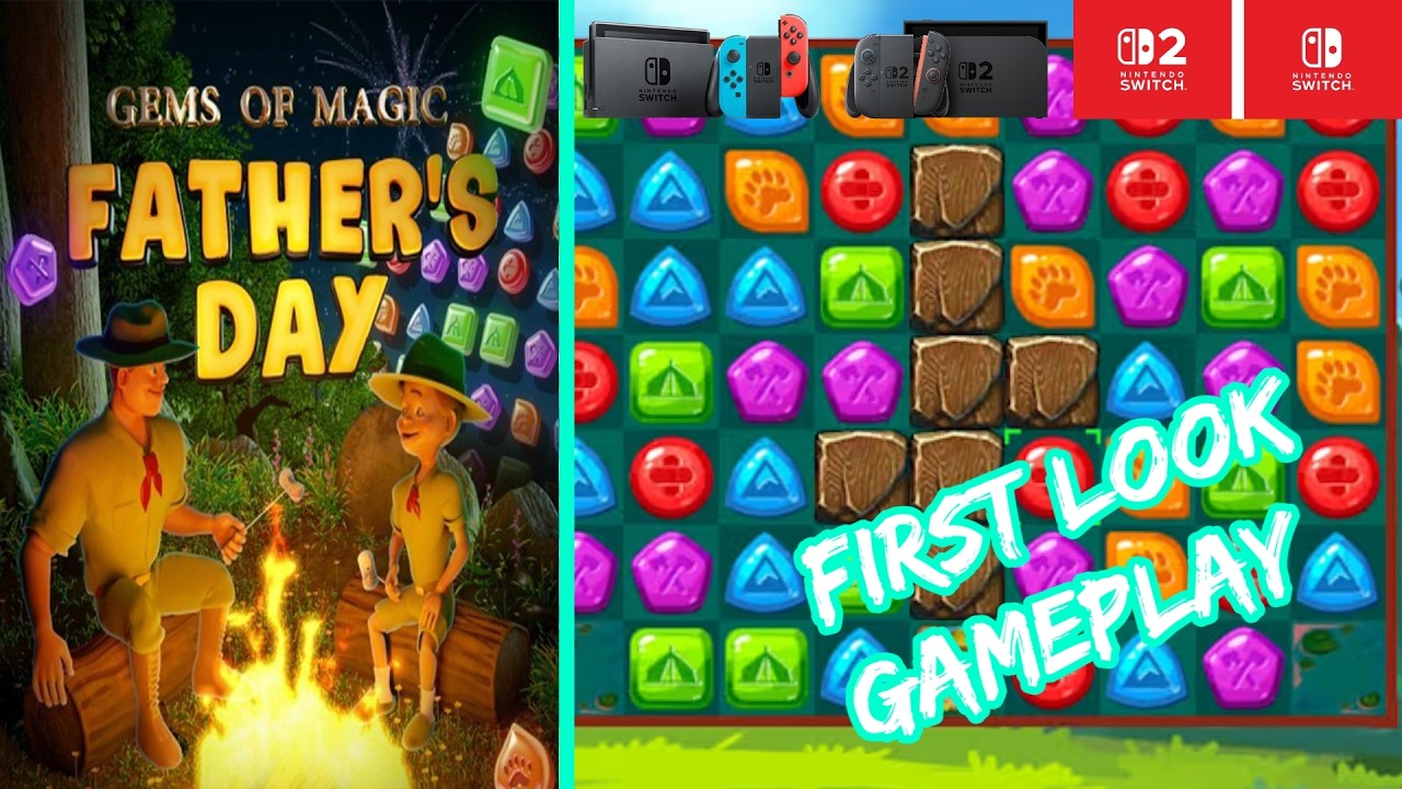 Gems of Magic Father’s Day – Nintendo Switch / Switch 2 Gameplay
