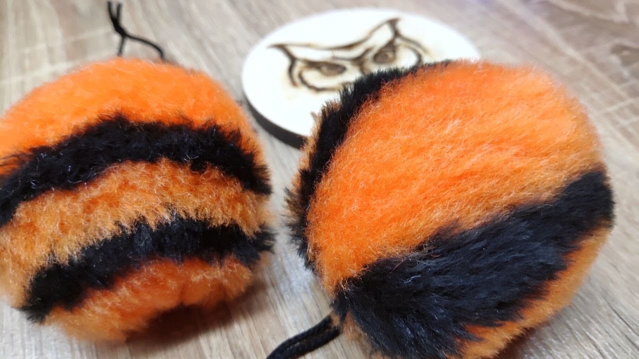 [DIY]🧡Як з хутра зробити помпон швидко та легко 