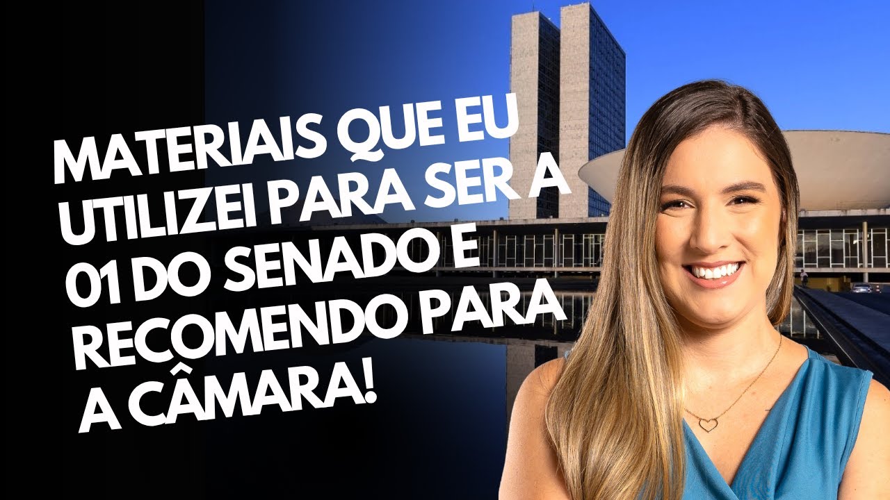 Quais materiais eu indico para Policial da Câmara