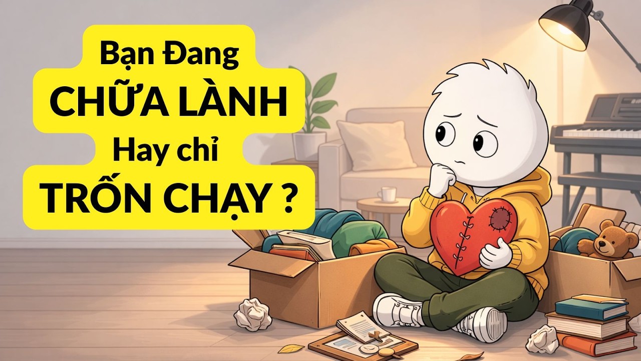 Tâm lý học đằng sau cơn nghiện vứt bỏ: Bạn đang chữa lành hay trốn chạy?