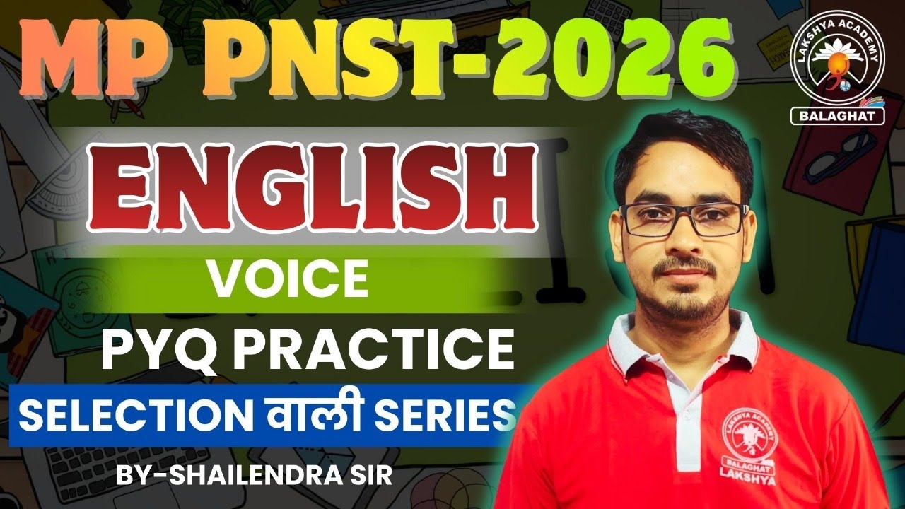 English By Tembhare Sir II PNST PYQ VOICE