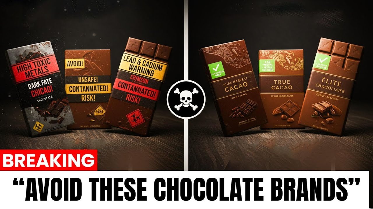 7 Chocolate Brands To AVOID At ALL Costs (very high toxic heavy metals)