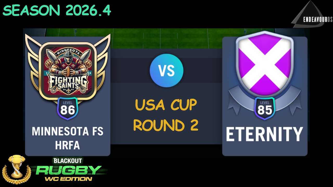 USA Cup Round 2: Minnesota Fighting Saints vs Eternity | Blackout Rugby