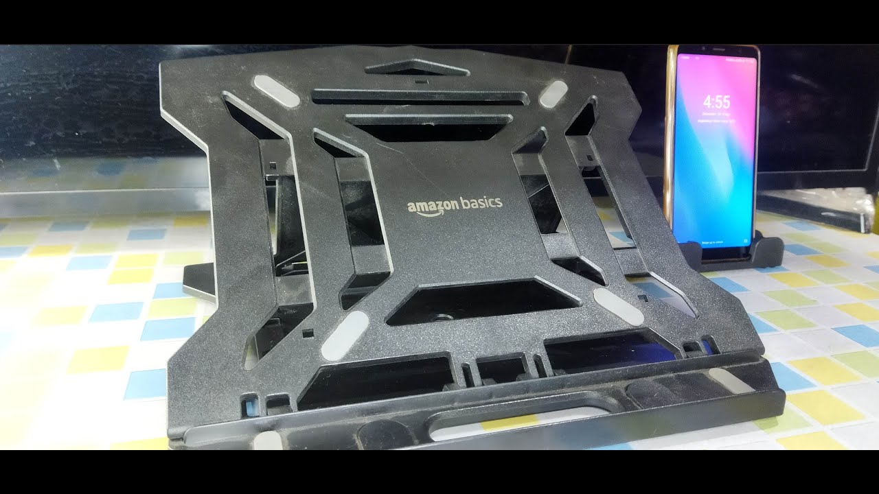 Amazon basics Laptop Stand with Mobile Stand - unboxing - user review - affordable and good quality