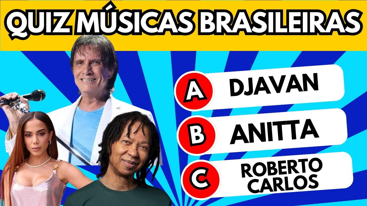 🎤🔥 O MAIOR Quiz de MÚSICAS BRASILEIRAS! Teste Seu Conhecimento e Surpreenda-se! 🇧🇷🎶