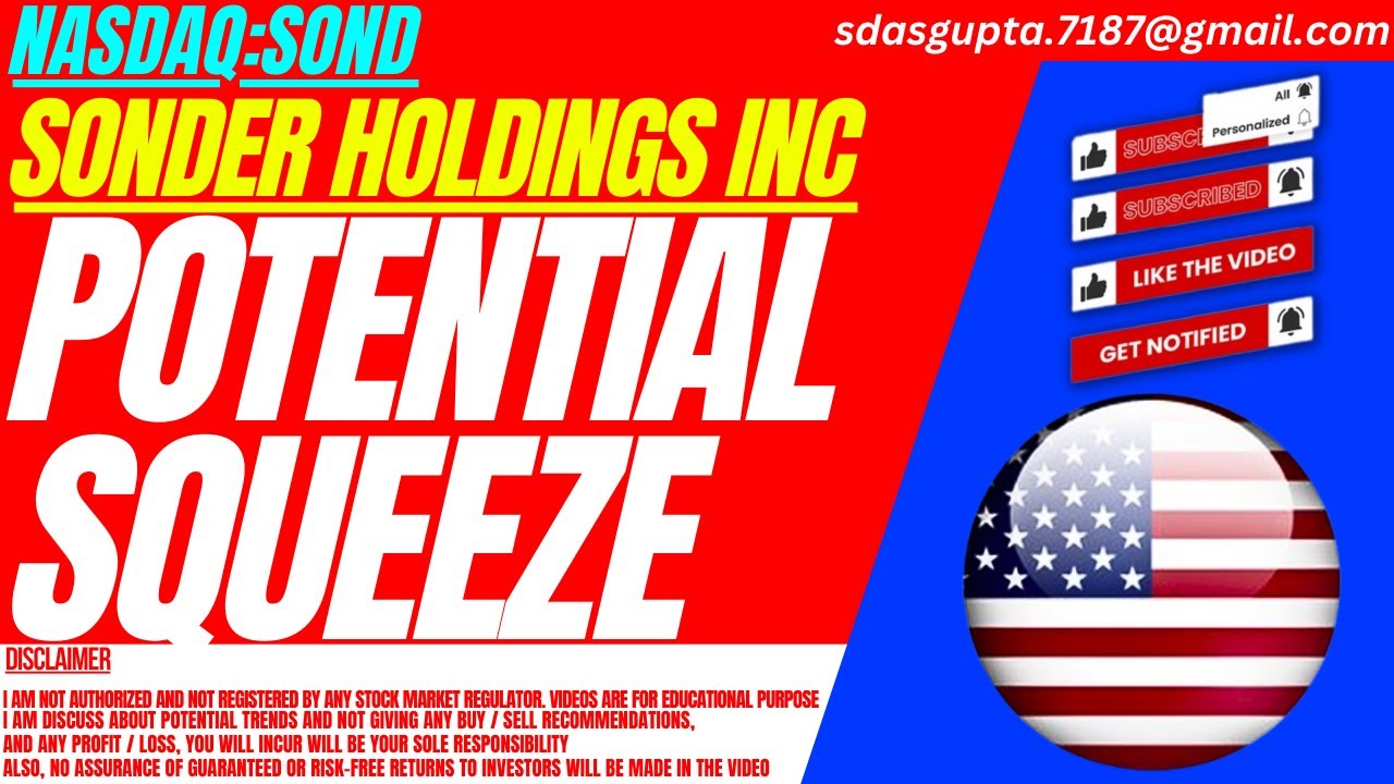 POTENTIAL SQUEEZE : SOND STOCK ANALYSIS | SONDER HOLDINGS STOCK