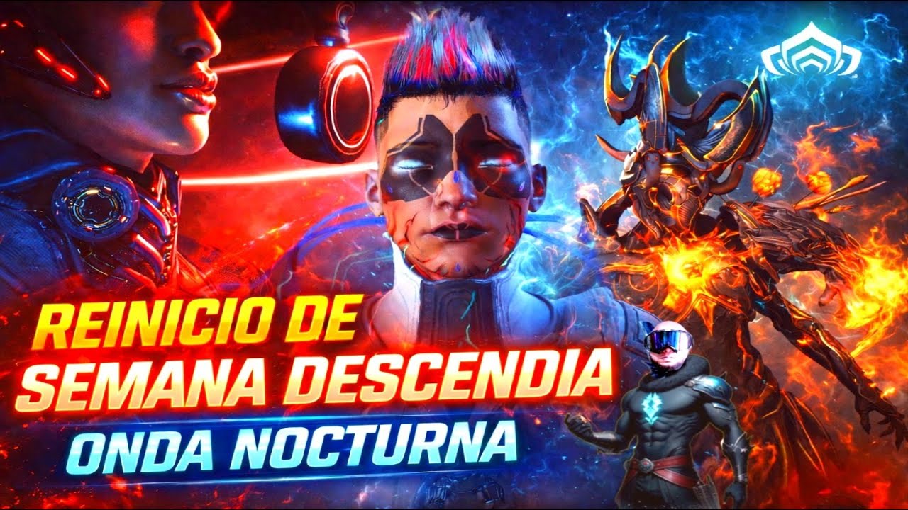 Reinicio de Semana en Warframe💪Onda Nocturna Descendida y Nuevos Desaf&iacute;os Misiones y Mucho Farmeo