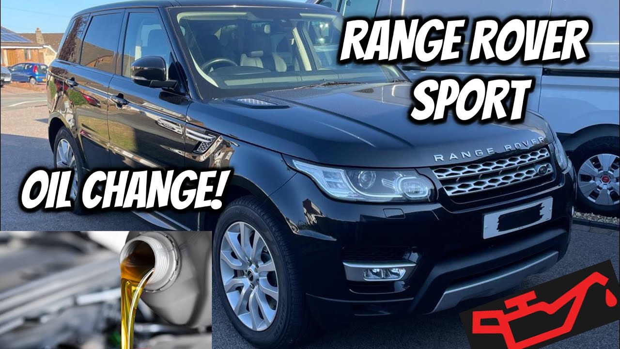 Range Rover Sport L494 OIL CHANGE