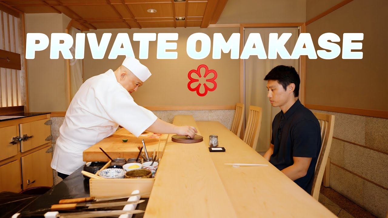 My private Omakase at a One Michelin Star restaurant | Sushi Saito Hong Kong