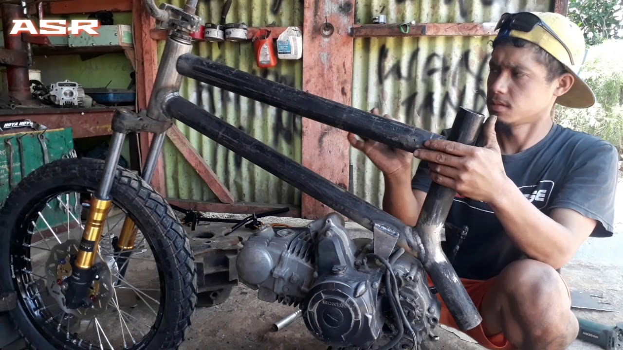 Proses Build BMX Cube Basic Honda Revo | Tutorial Lengkap Cara Membuat Frame BMX Cube