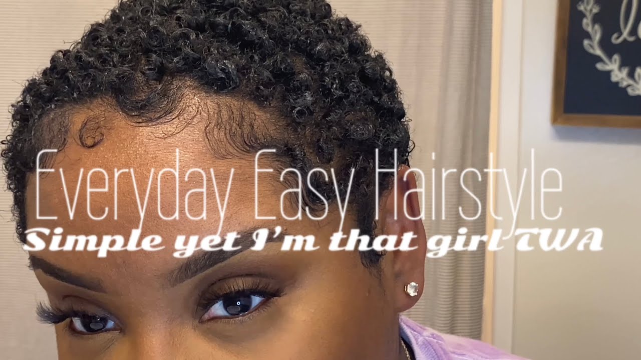 How to style your TWA! - and baby hairs